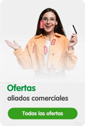 Ofertas aliados comerciales. Todas las ofertas