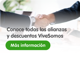 Conoce todas las alianzas y descuentos vivesomos. Más informacíon